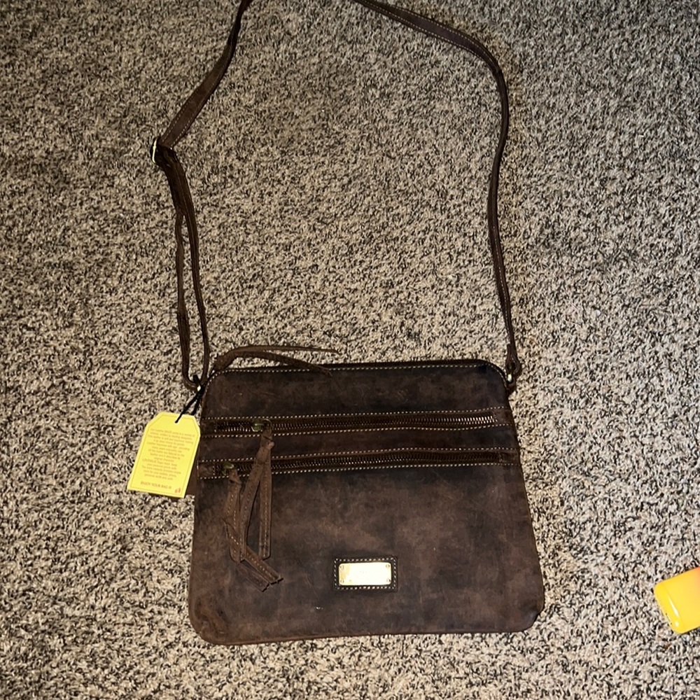 Nwt leather crossbody